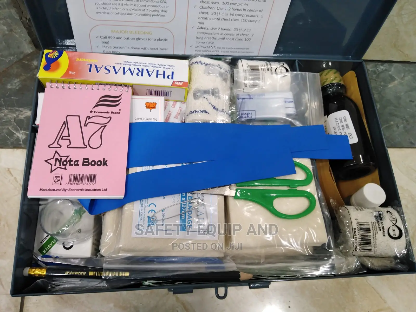 Metallic First Aid Kit
