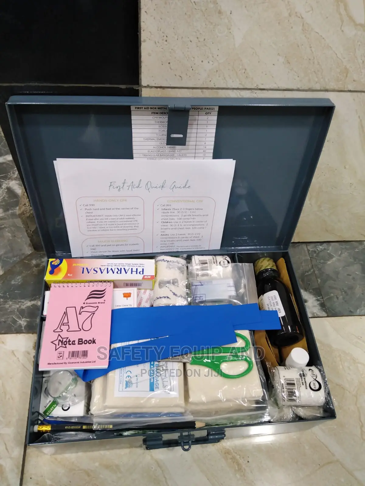 Metallic First Aid Kit