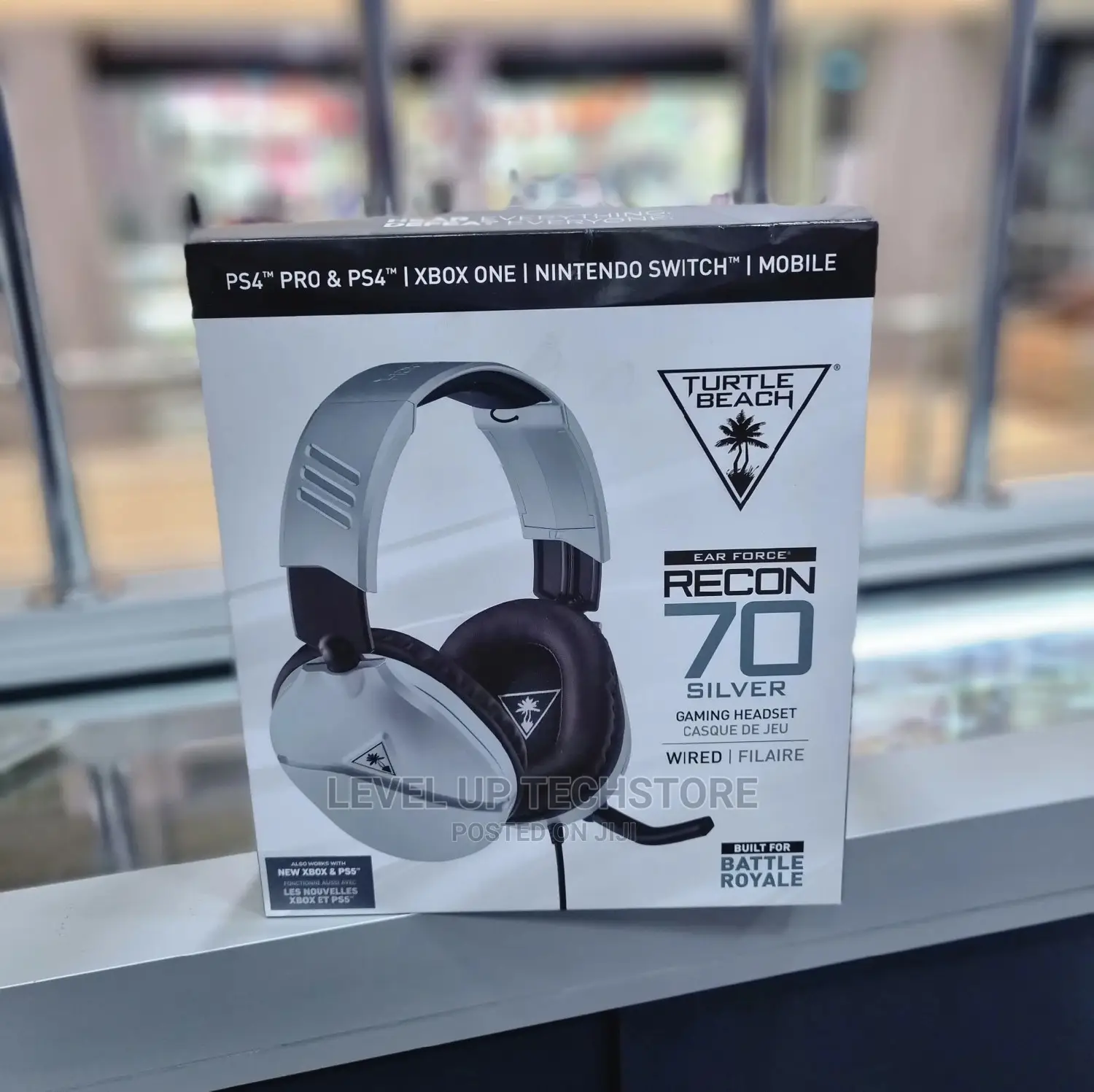 Turtle Beach Ear Force Recon 70 Silver Gaming Headset - New