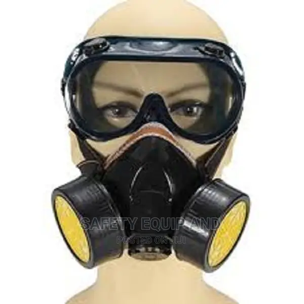 Double Nozzle Respiratory Mask