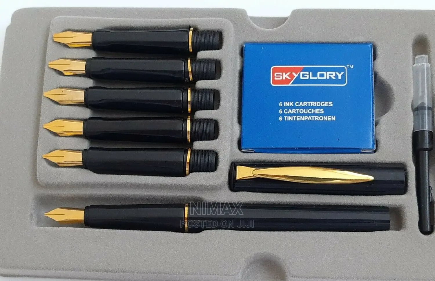 Calligraphy Fountain Pen Set 6 Leads