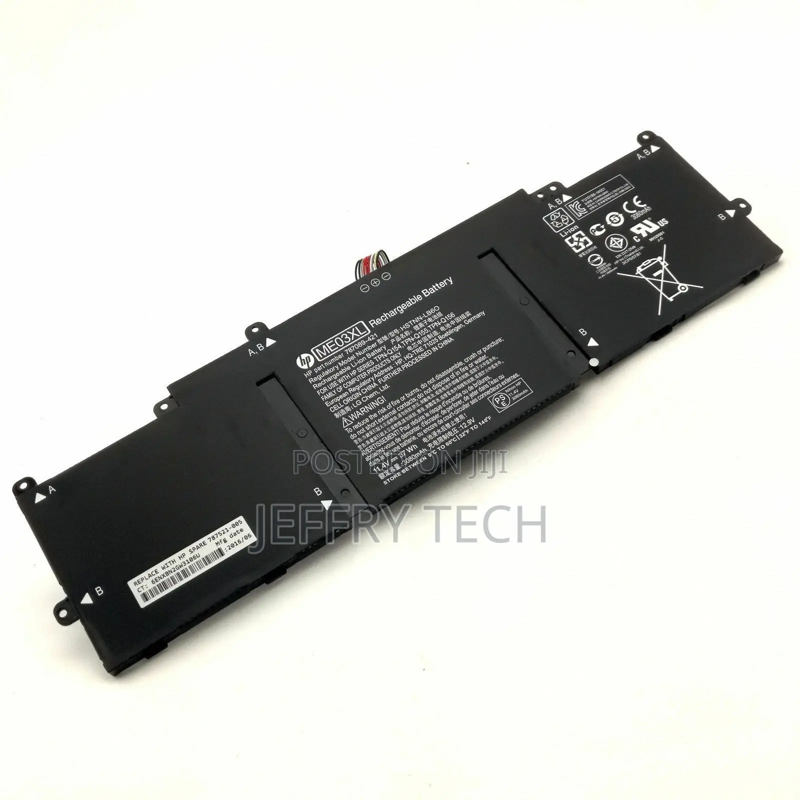Original Battery Me03xl for HP Stream 13-C 13-C010nr 787521-
