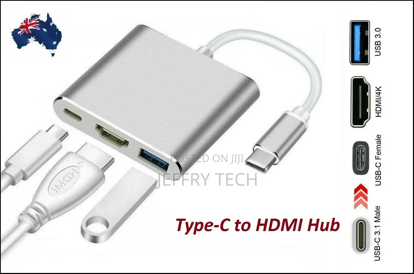 New Digital AV Multi Port Adapter for Computer Tablet Televi