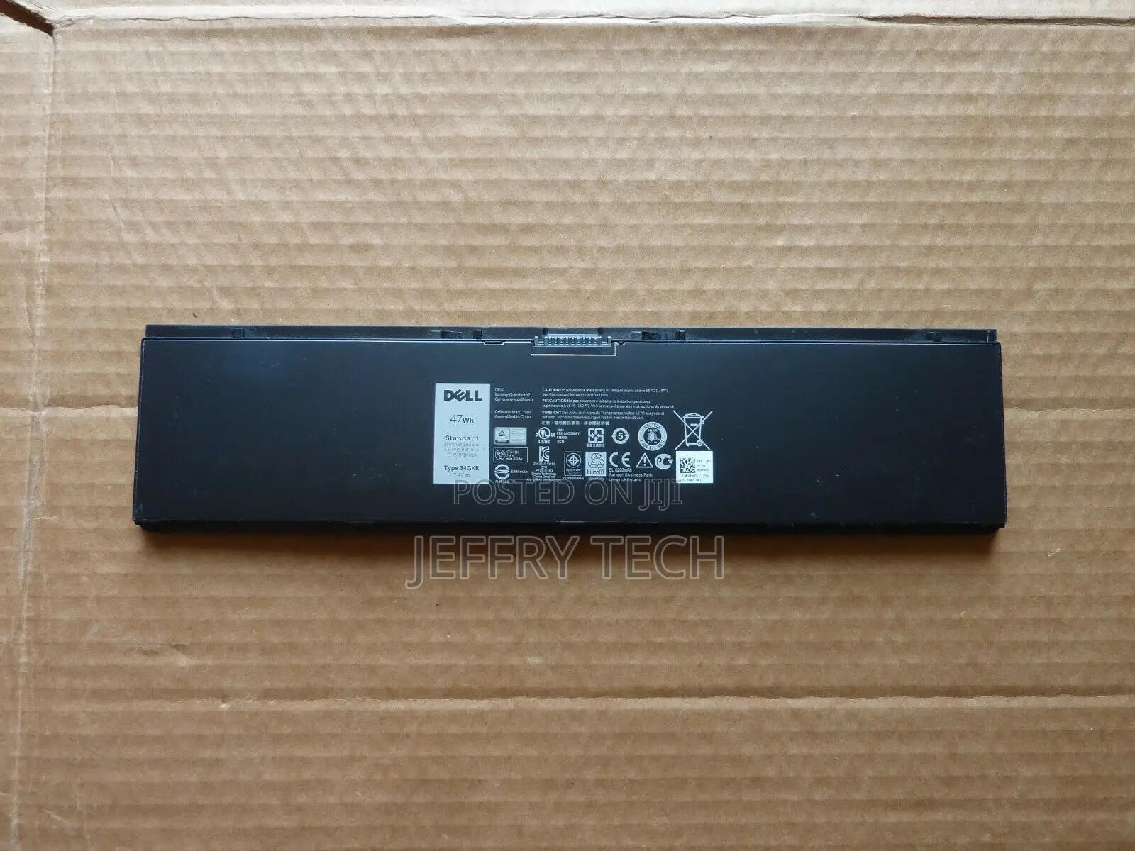 Dell 34GKR 47wh Battery Dell Latitude E7440 E7450 909H5
