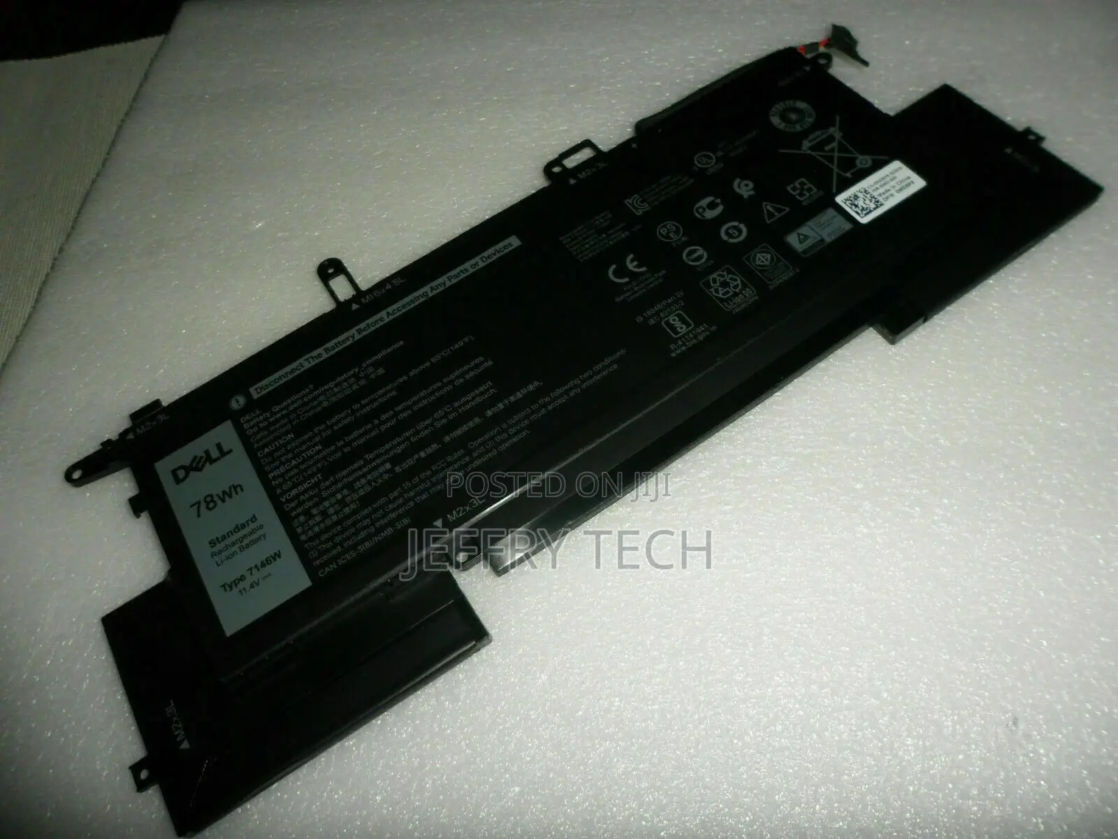 NEW GENUINE Dell Latitude 7400 2-In-1 78whr Primary Battery