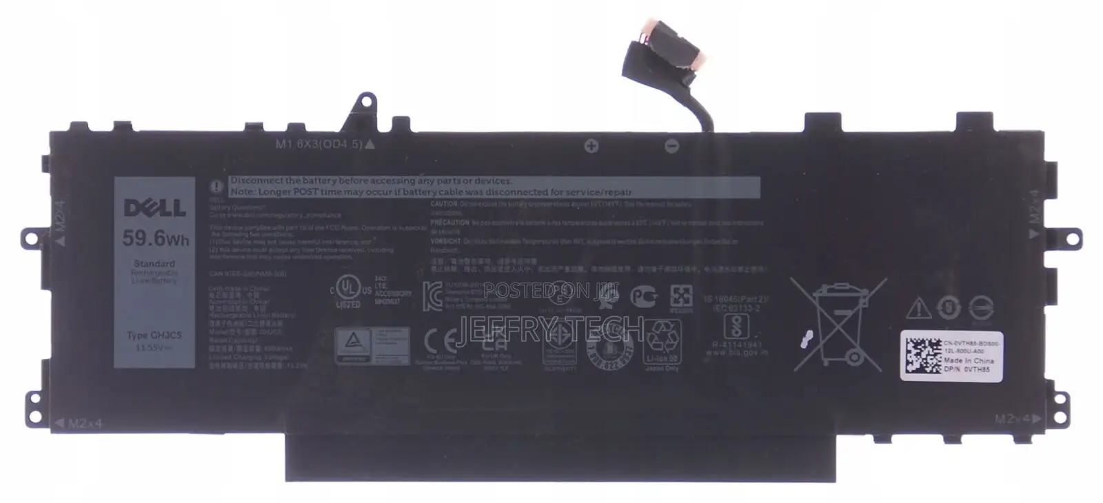 Battery DELL Latitude 9420 2-In-1 GHJC5 A