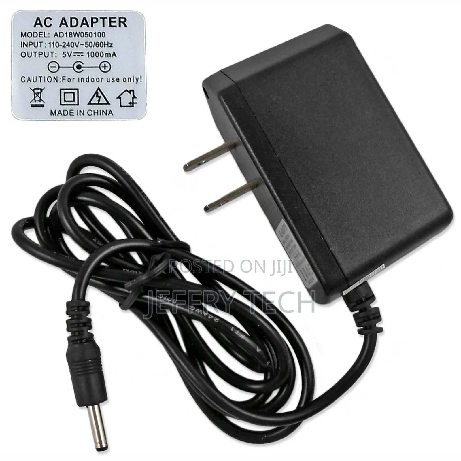 Converter Adapter DC 5V 1000ma 1A Charger Power Supply 3.5*