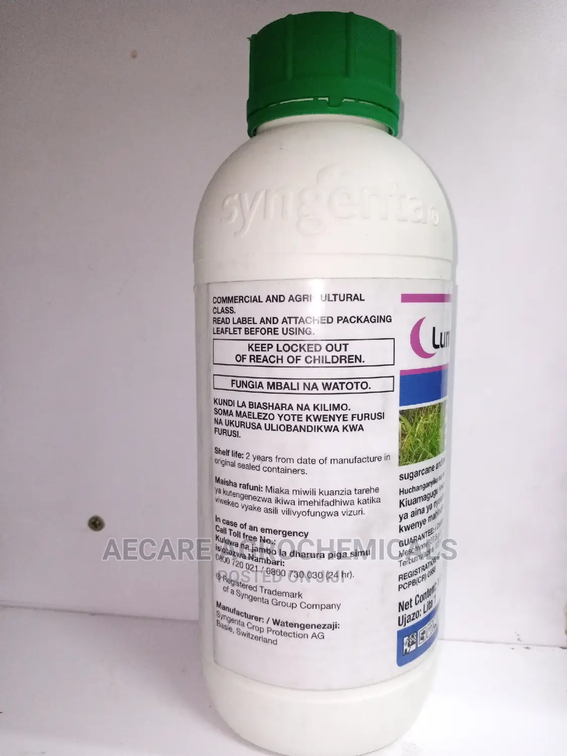 Lumax 537.5 SE Maize Selective Herbicide 1litre