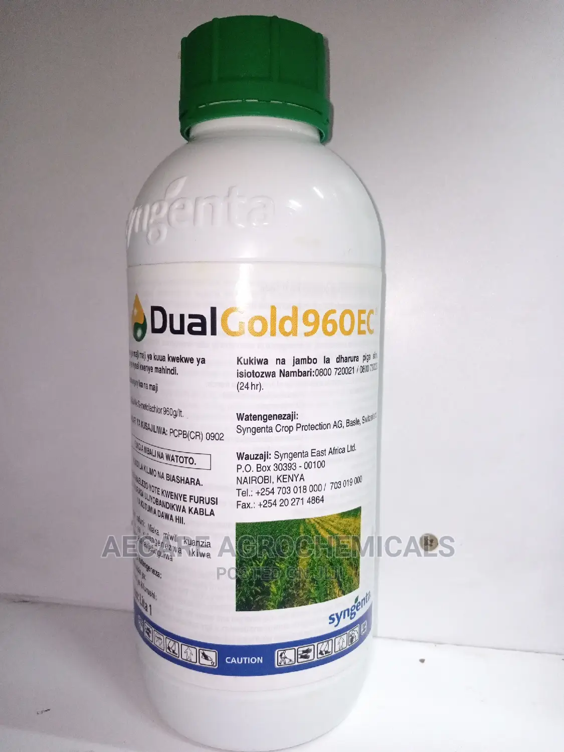 DUAL GOLD 960EC Selective Herbicide 1litre