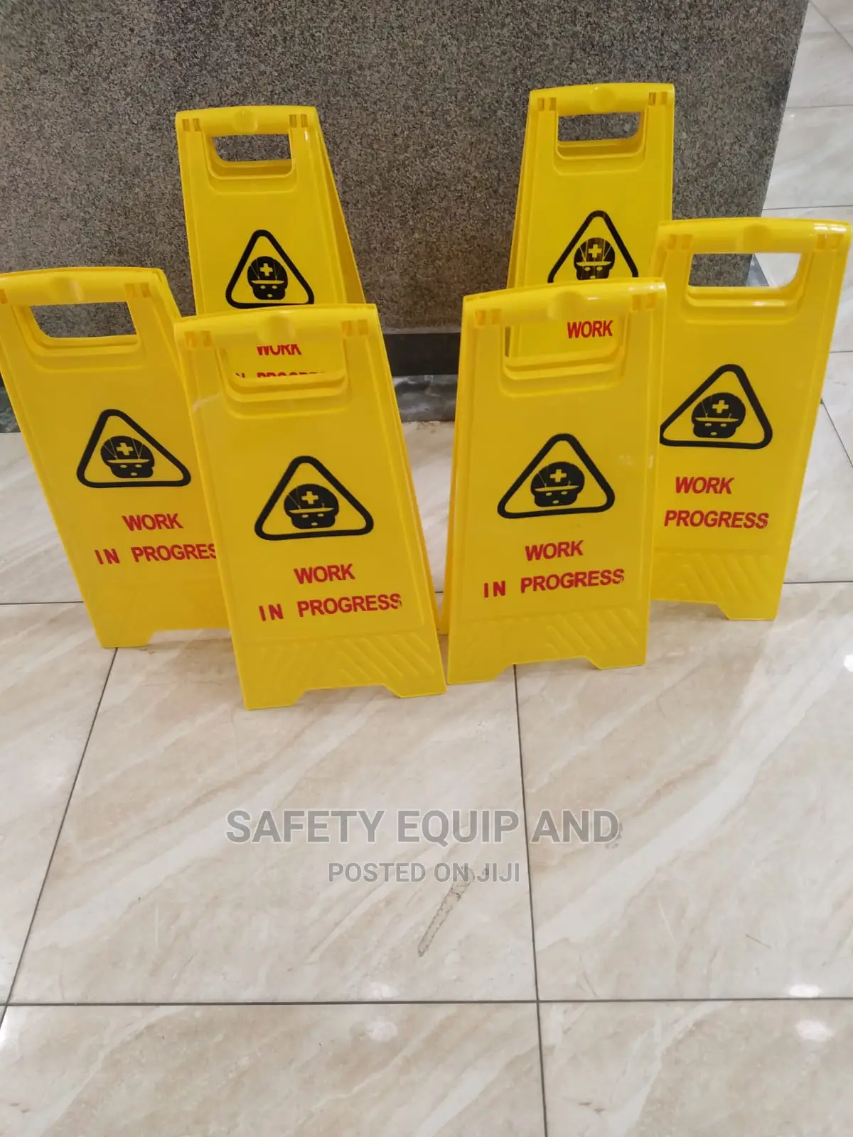 Working in Progress Signage/Warning Signs