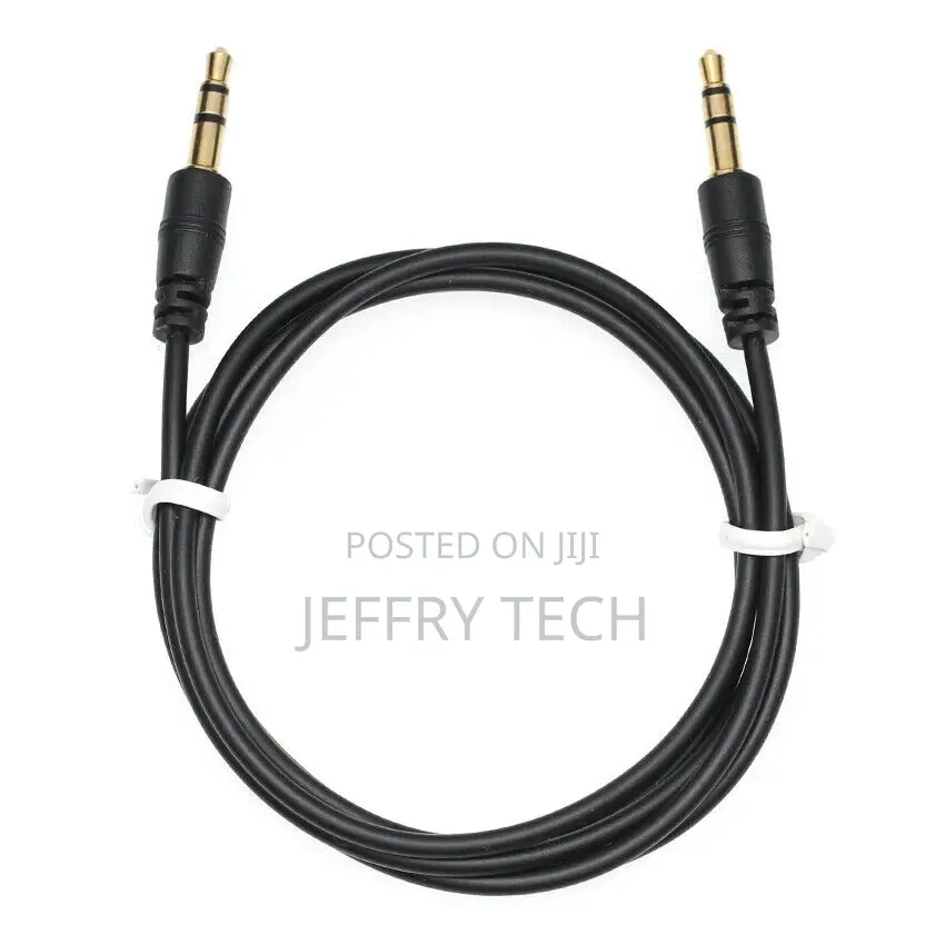 Audio Jack Cable 3.5mm Universal Auxiliary Stereo 1m Male/Ma