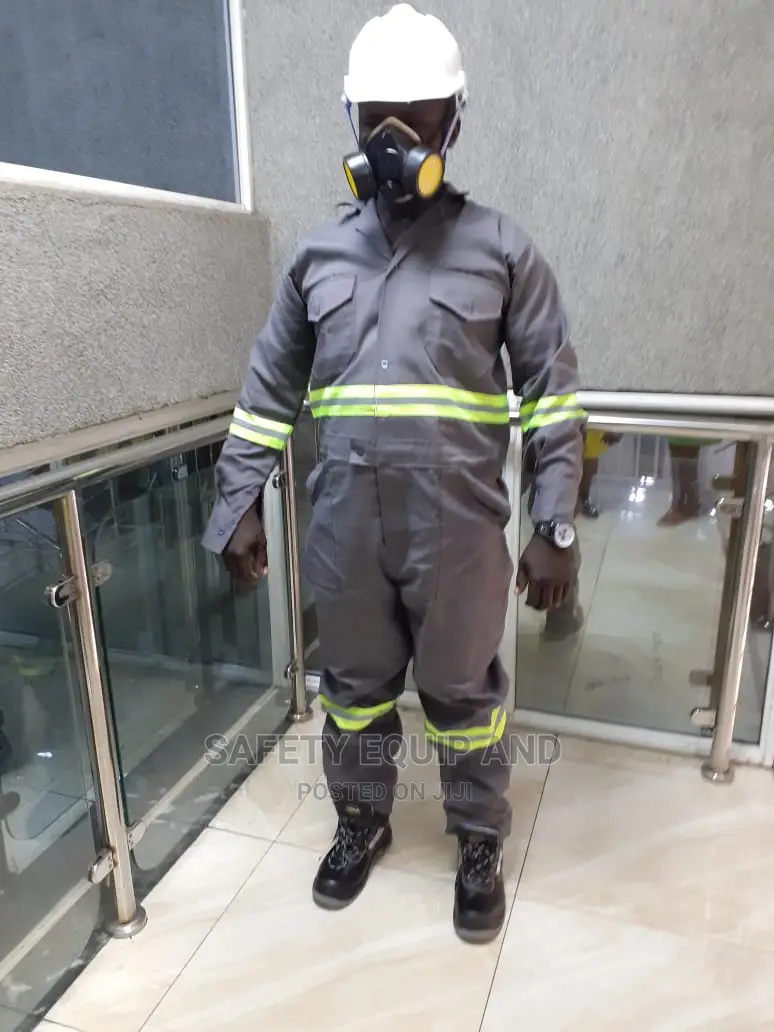 Grey Reflective Coverall