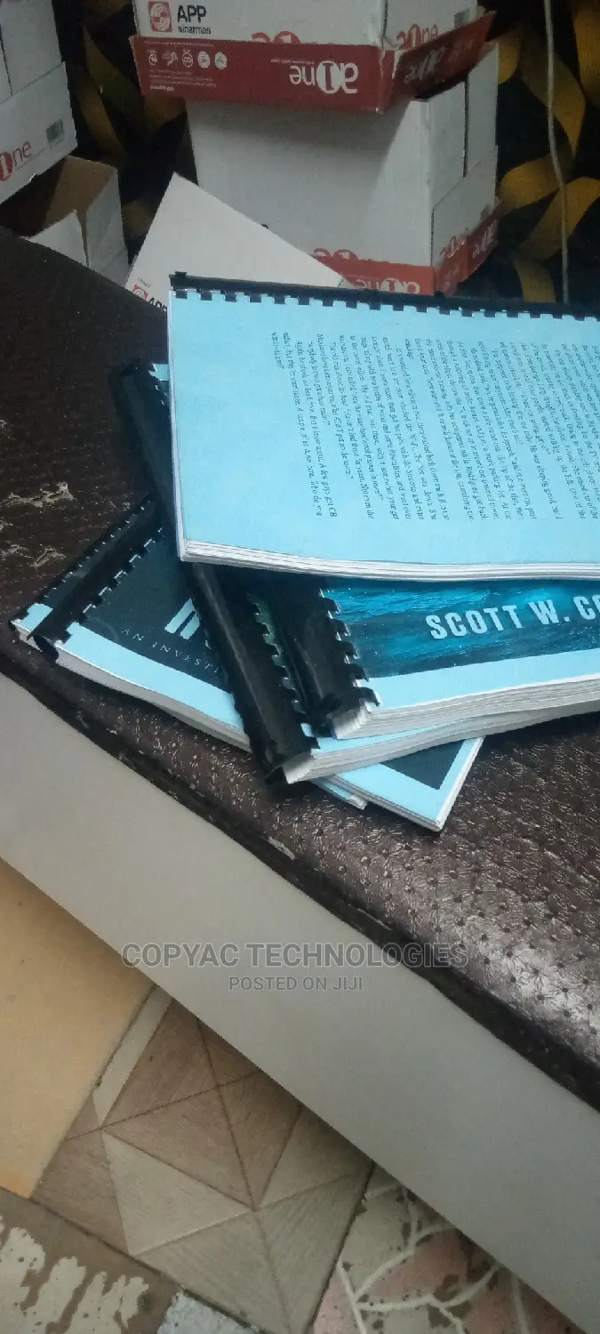 Quality Spiral Binding and Printing Services