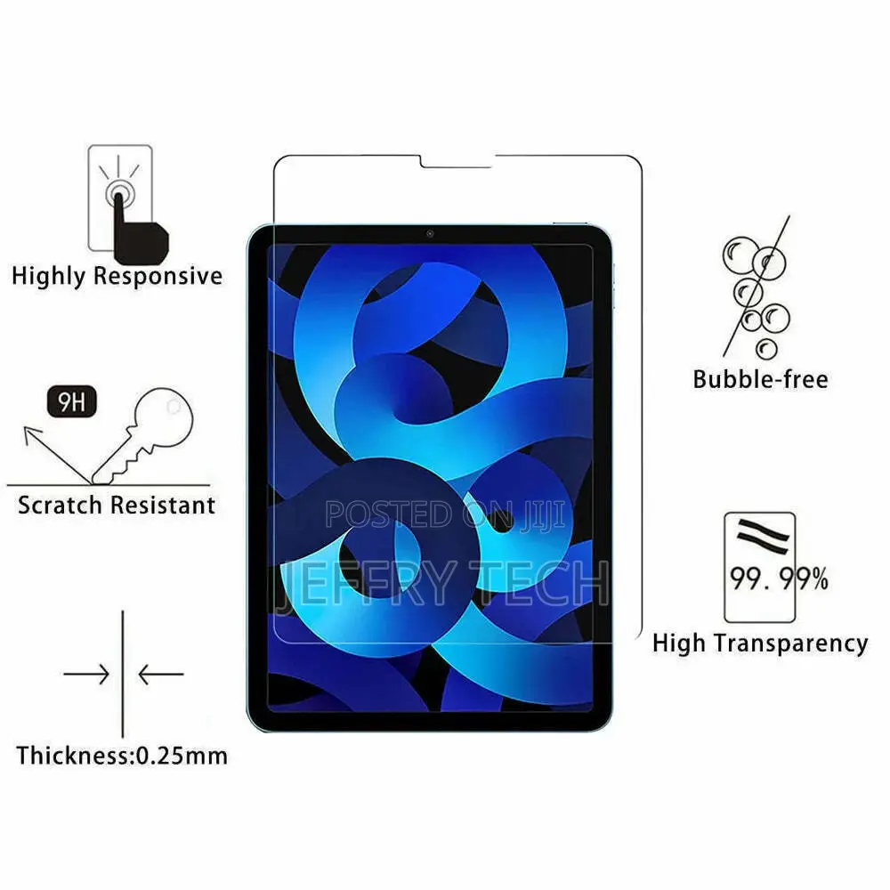 Glass Screen Protector Film for Apple iPad Pro 12.9 / 11 201