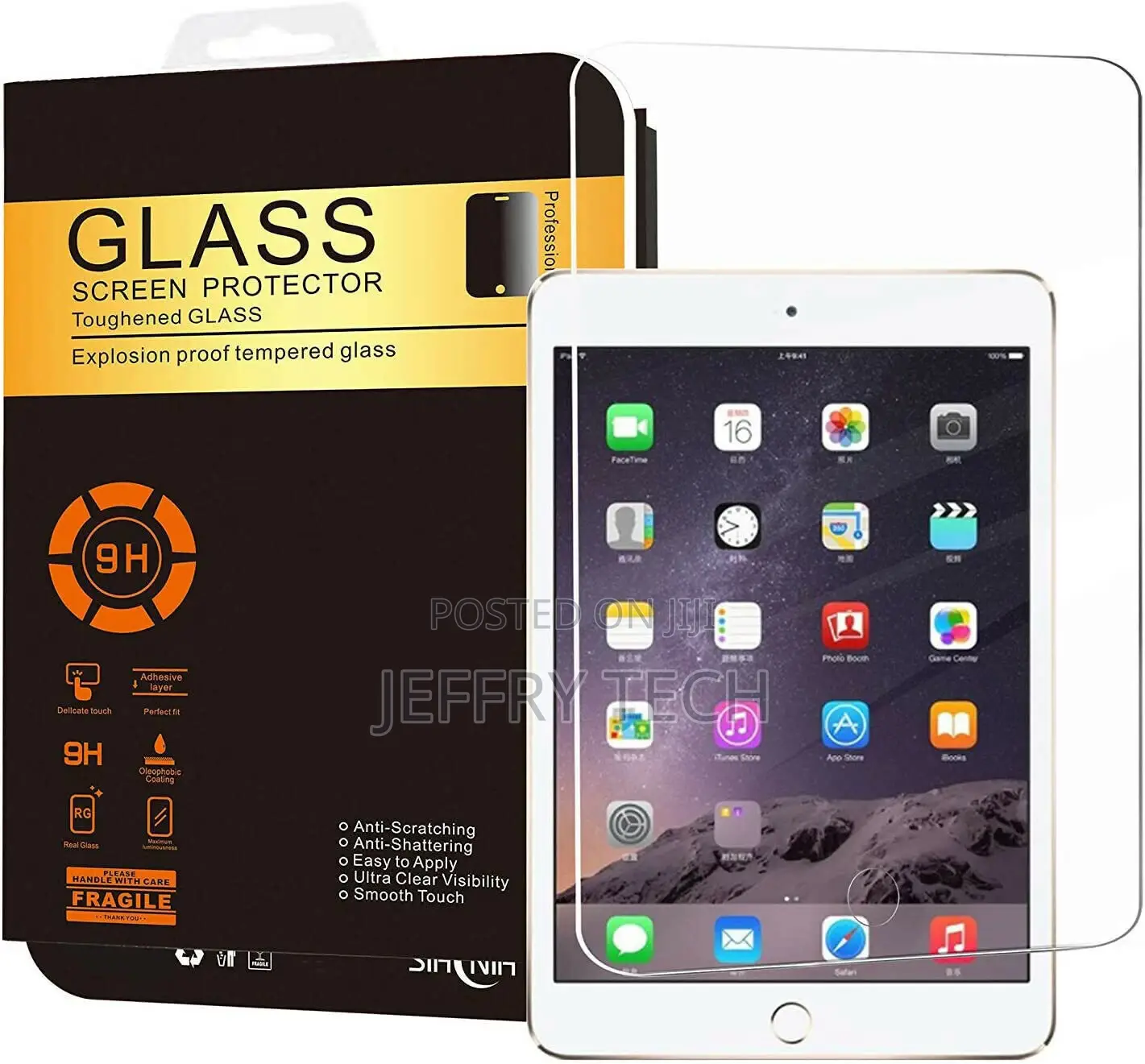 Apple iPad Mini 1 / Mini 2 3 Premium Tempered Glass Screen P