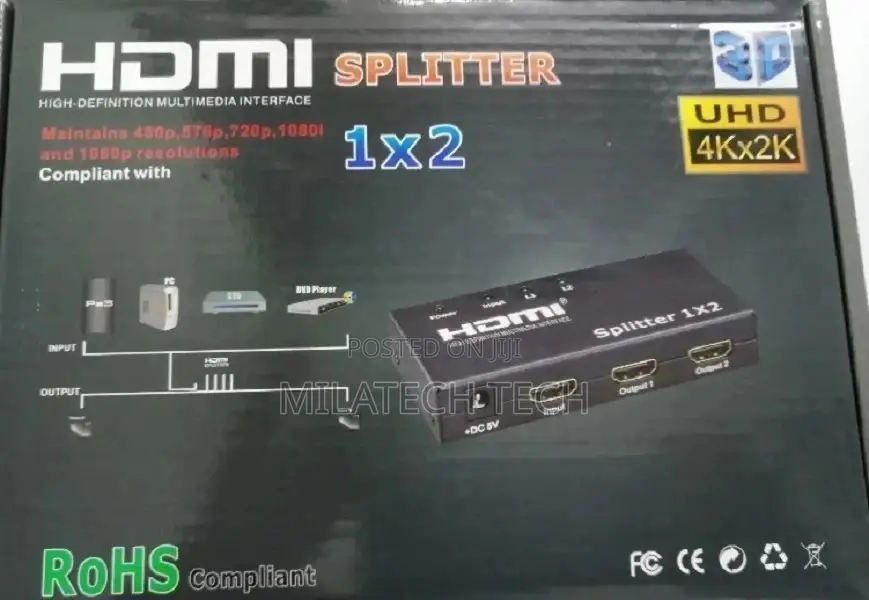 1x2 Hdmi Splitter Brand