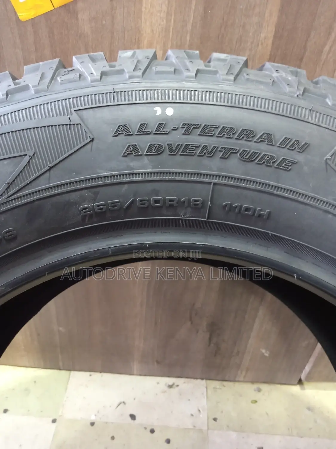265/60r18 Goodyear All-Terrain Tyre