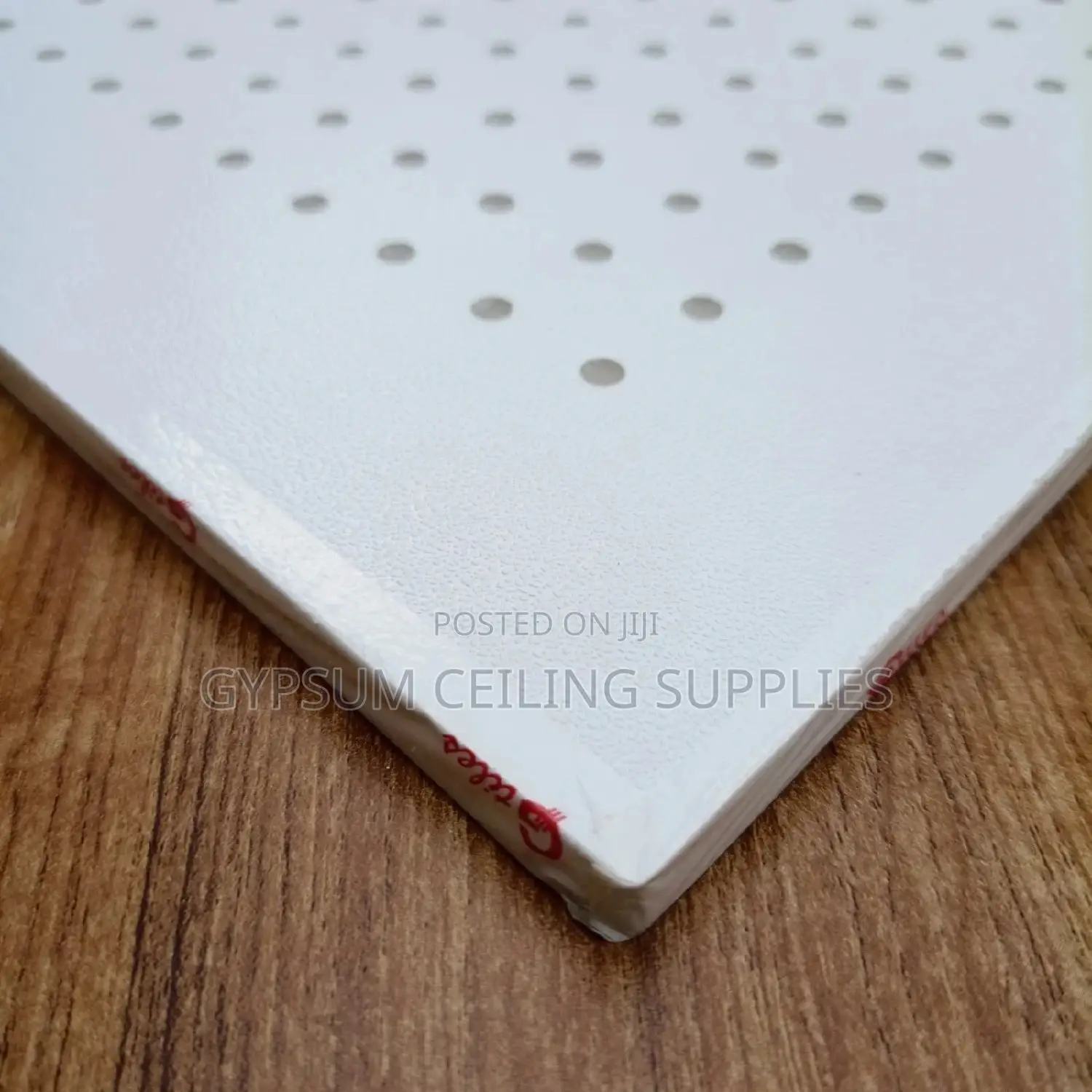 Acoustic Gypsum Ceiling Tiles Perforated