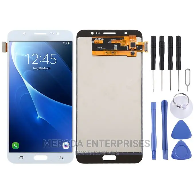 LCD Screen and Digitizer Fullembly for Galaxy J7 (2016)