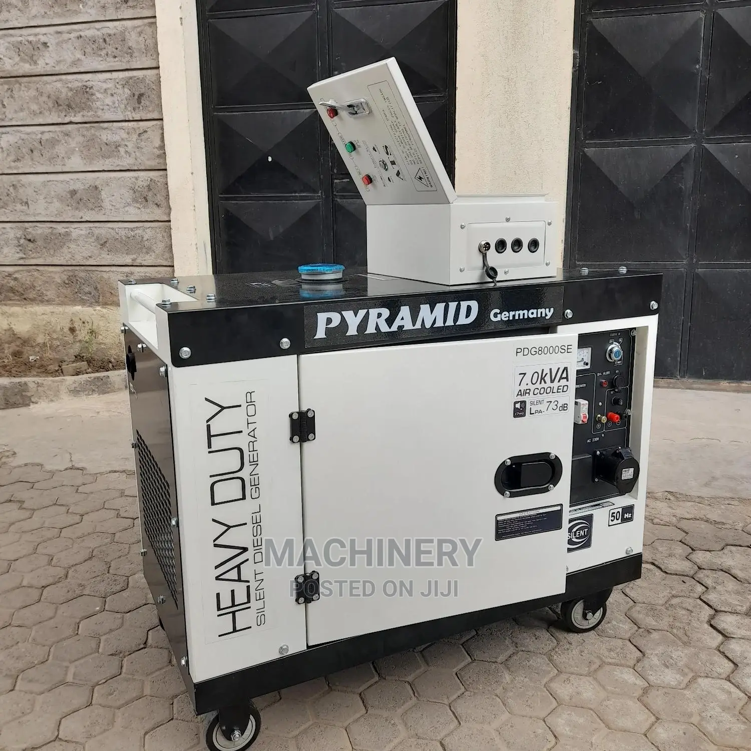 7kva Pyramid Diesel Powered Back Up Generator