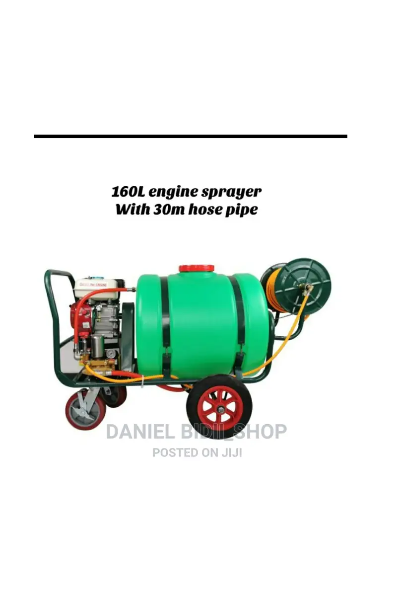 Engine Sprayer 160L +30m Pipe