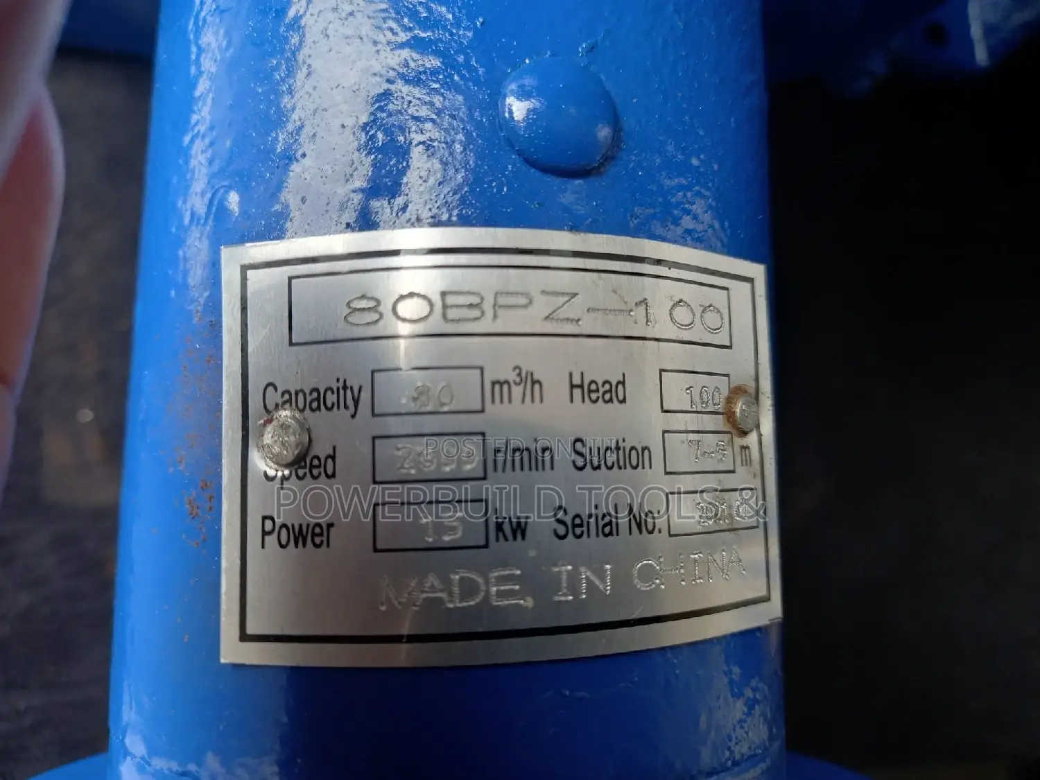Commercial Pump 80bpz-100