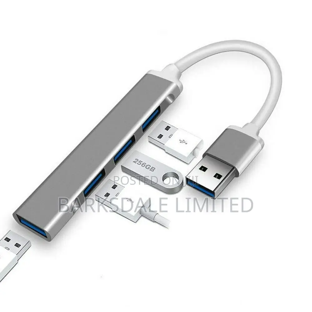 High Speed USB HUB 3.0 4 Ports Extension Adapter