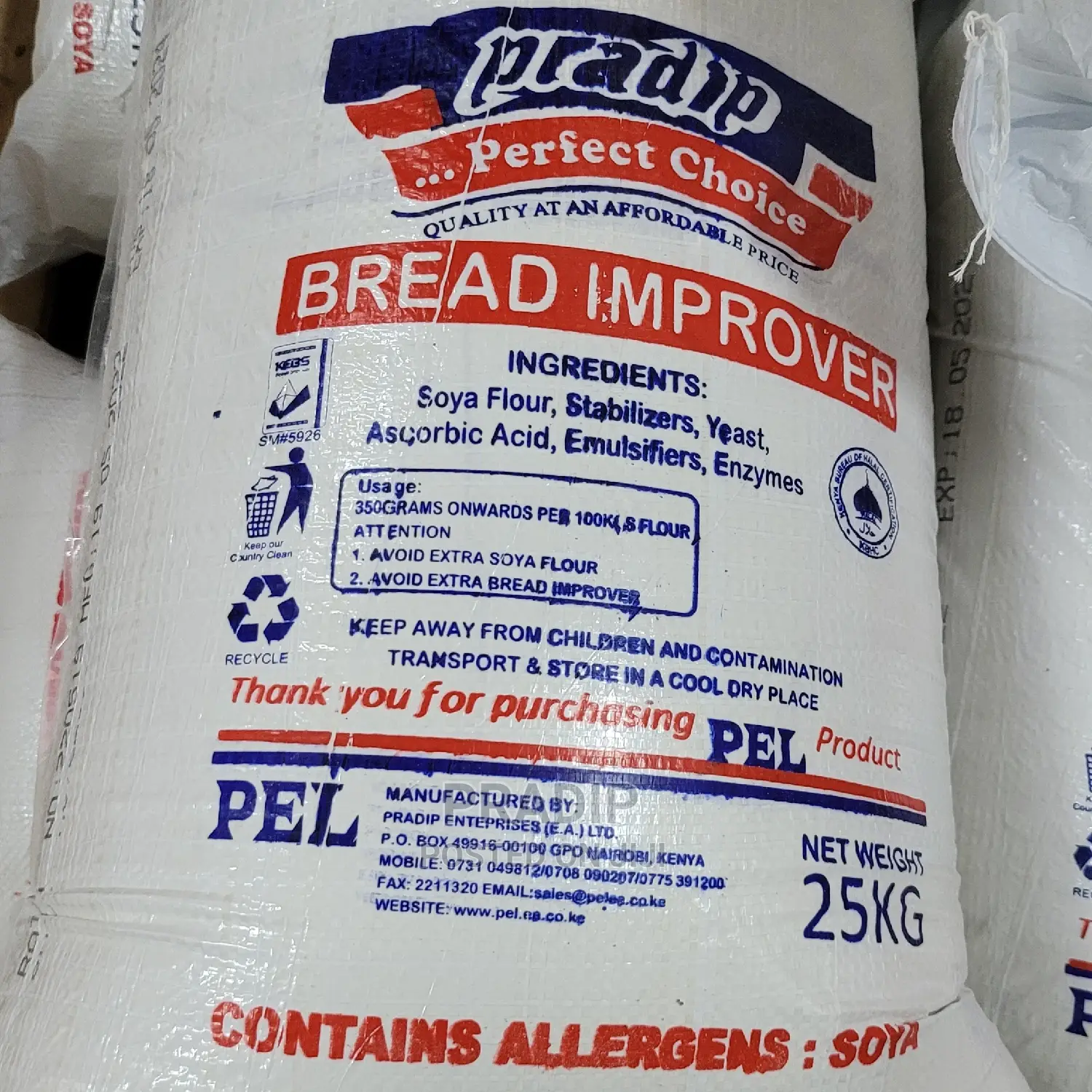 Pel- Bread Improver - 25kg Now Available