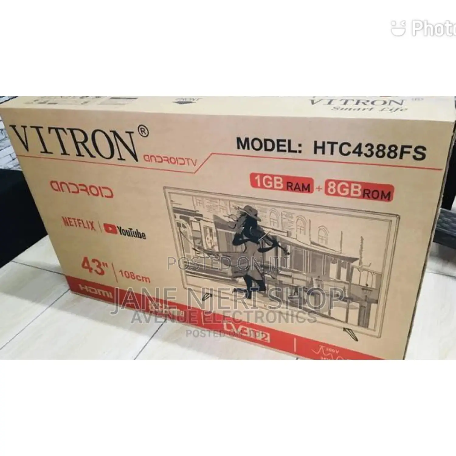 Vitron 43 Smart With Youtube