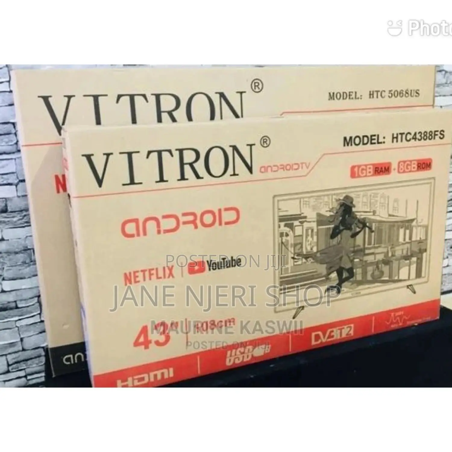 Vitron 43 With Netflix And Youtube