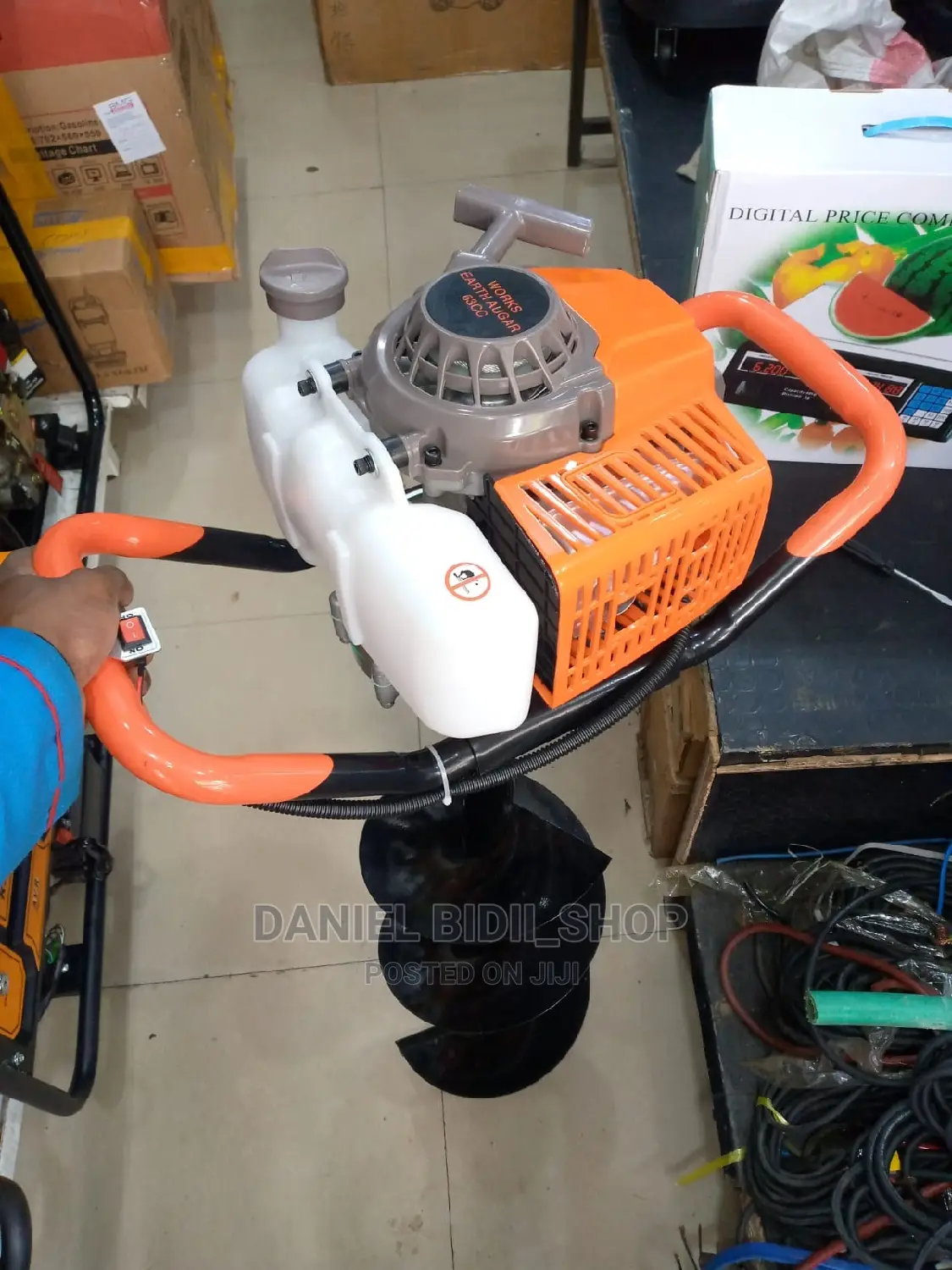 Earth Auger +3bits 6mm,8mm,10mm