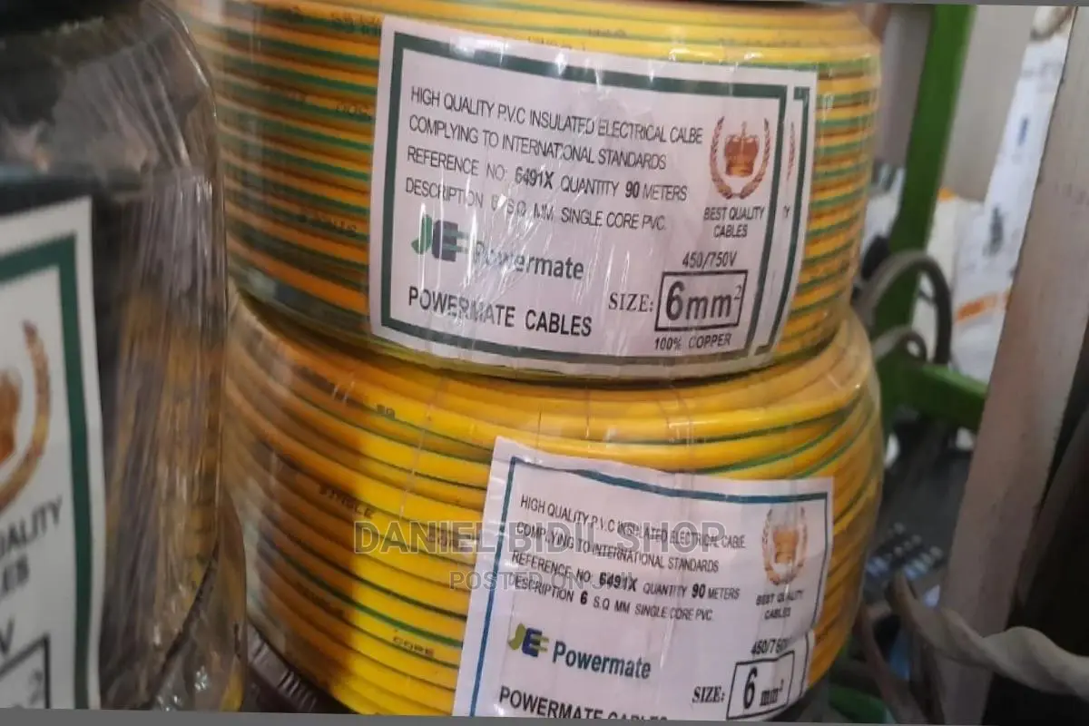 Powermate 6.0mm Copper Cable Roll 90mtr