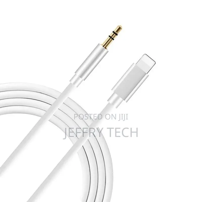 Lightning to 3.5mm Jack Audio Extension Cable Aux Cord for I