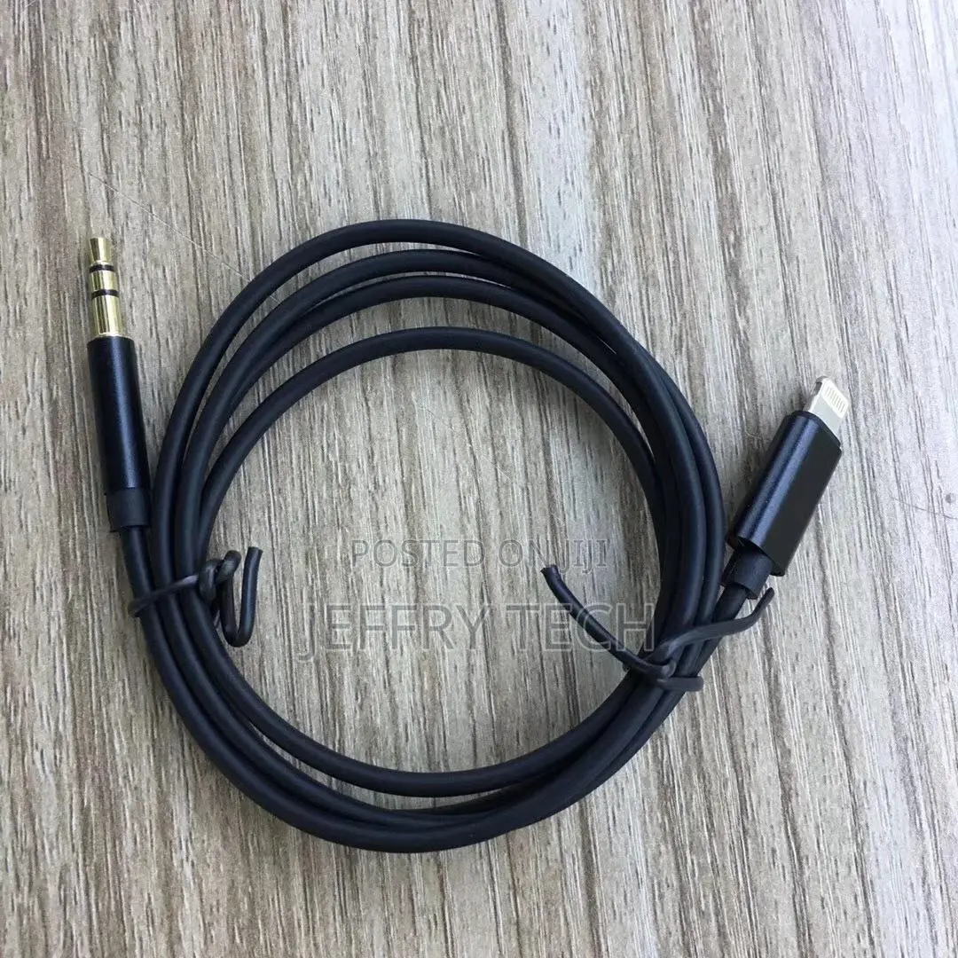 Lightning to 3.5mm Jack Audio Extension Cable Aux Cord for I