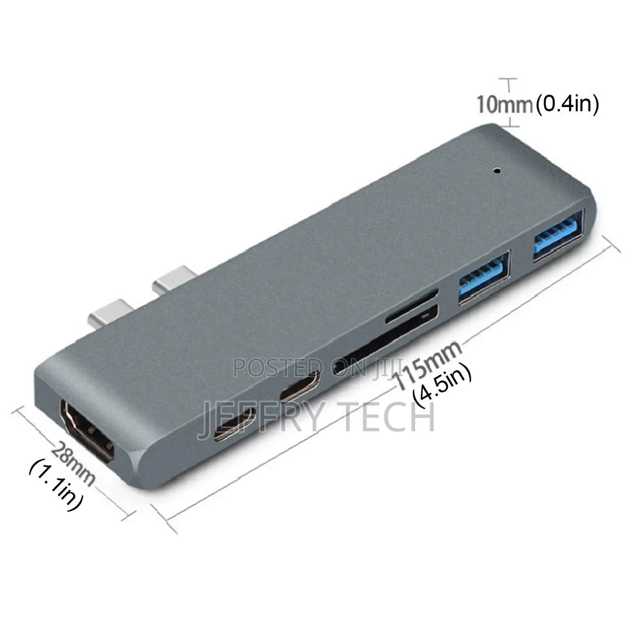 Type-C to Hdmi-Compatible Converter for Windows Card Readers