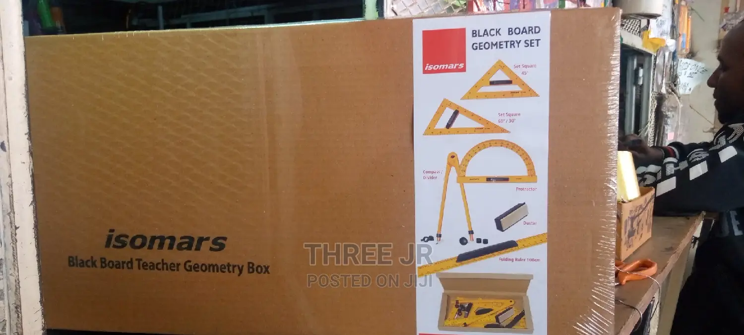 Blackboard Teacher Geometry Set