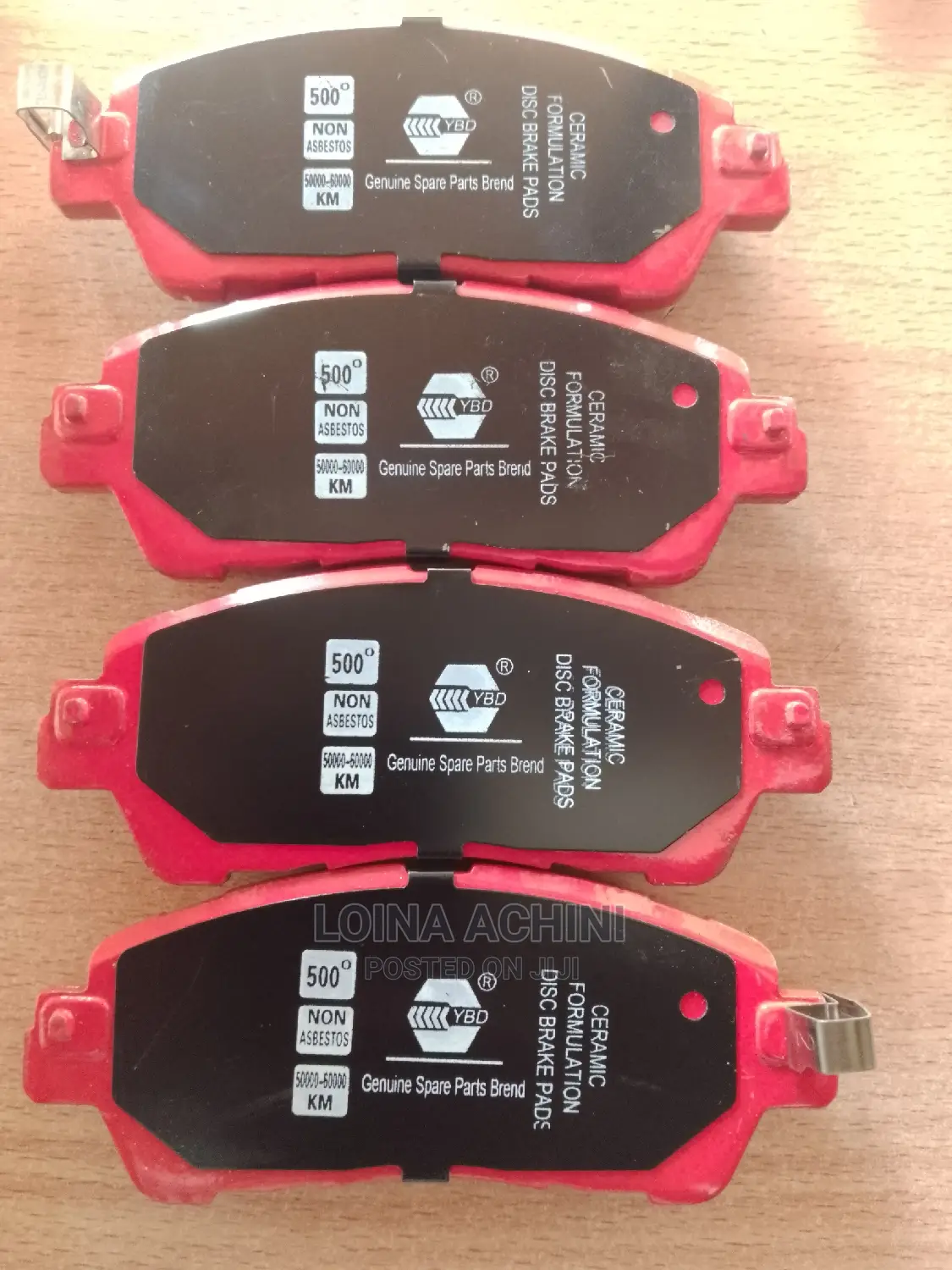 YBD Front Brake Pads Fully Ceramic