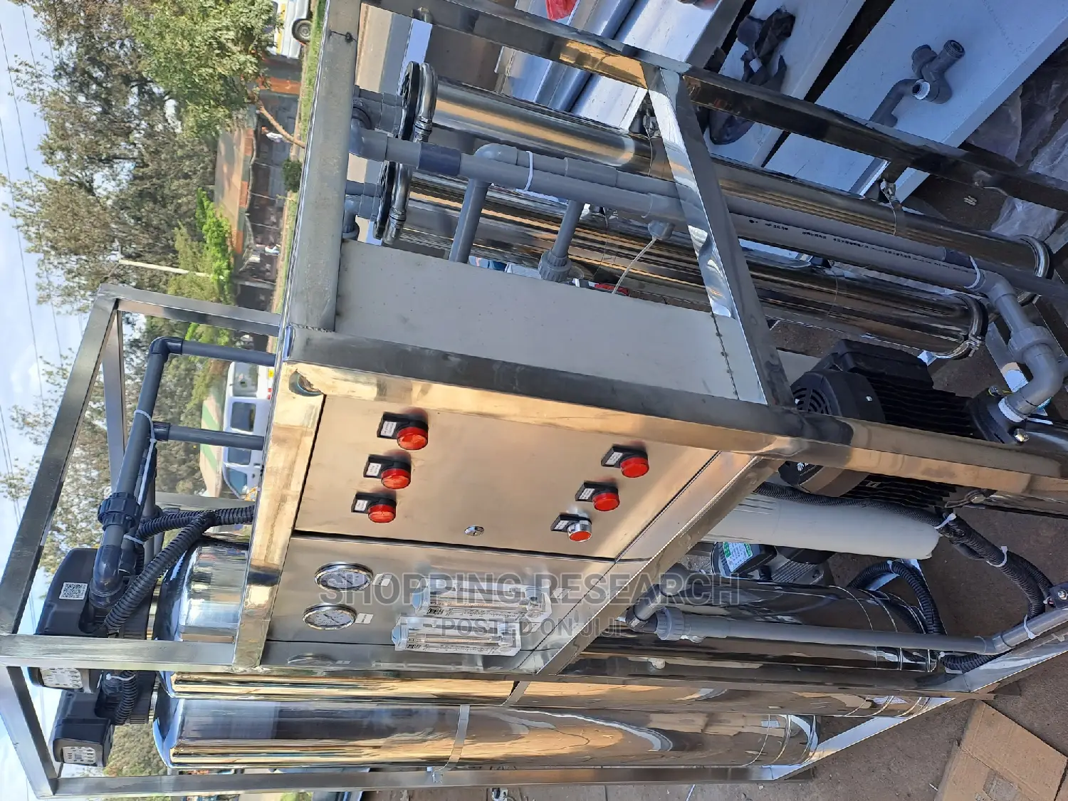Water Purification Reverse Osmosis Machine Stainless Steel