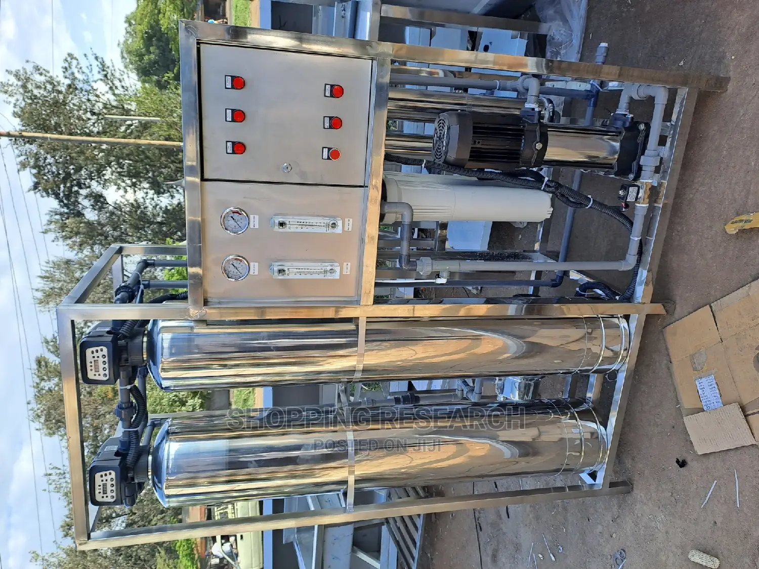 Water Purification Reverse Osmosis Machine Stainless Steel