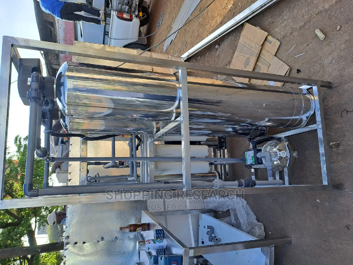 Water Purification Reverse Osmosis Machine Stainless Steel