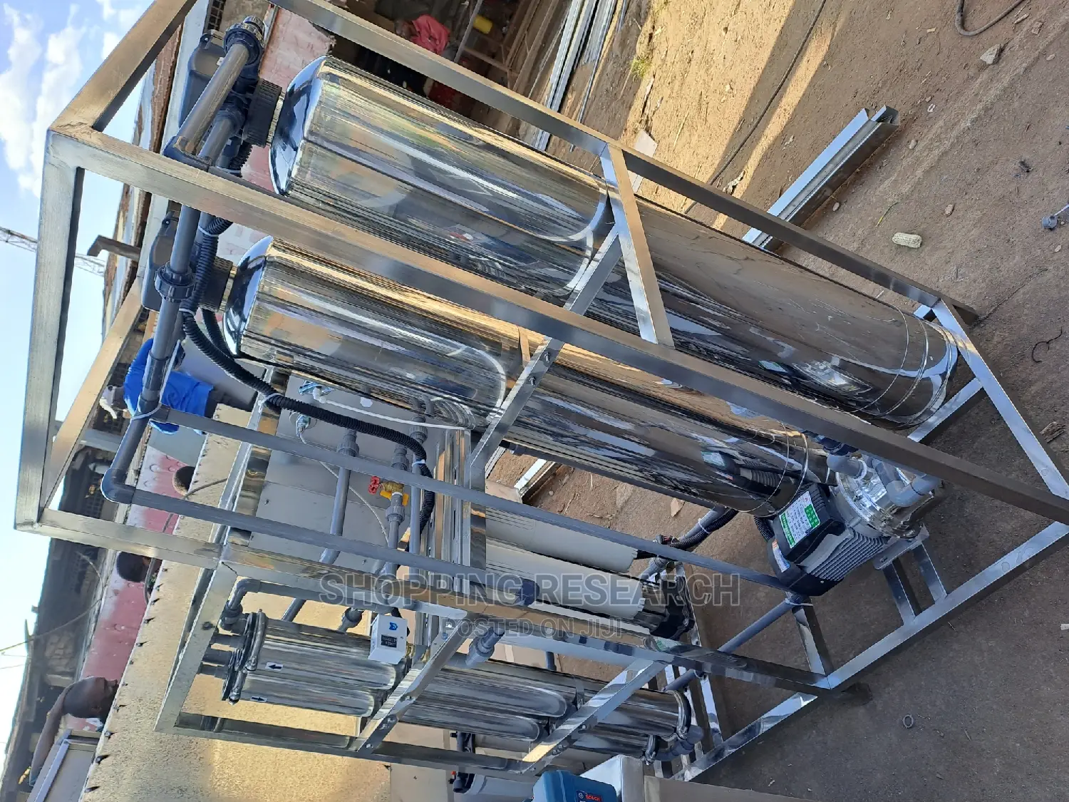 Water Purification Reverse Osmosis Machine Stainless Steel