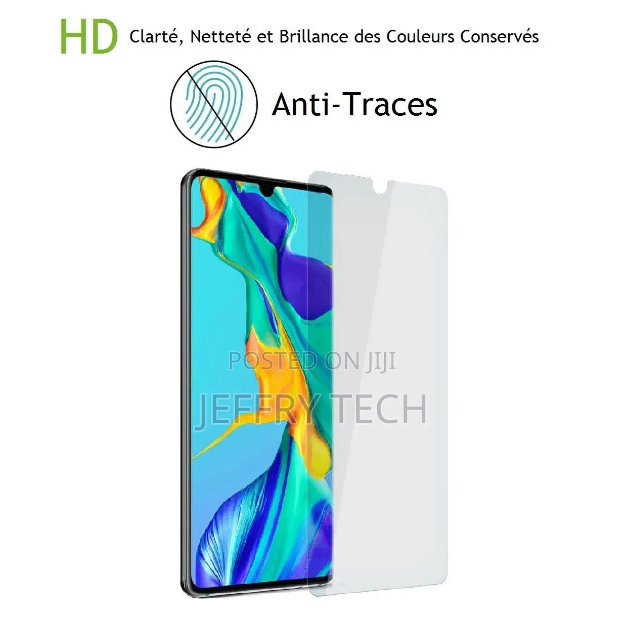 Tempered Glass Screen Glass Huawei P30 Fast