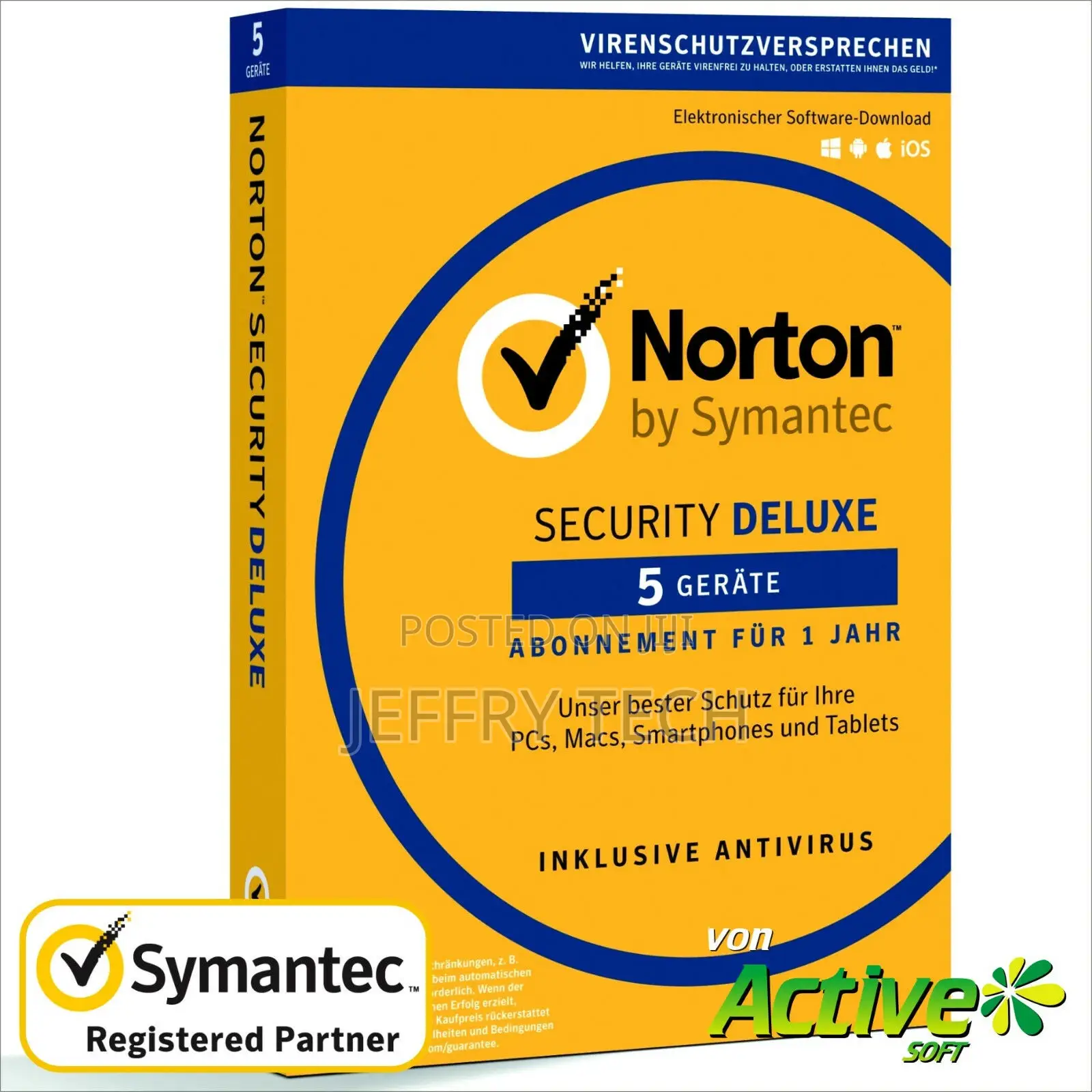 Norton Security 2022 5 Devices | PC, Mac, Android, Ios | Nor