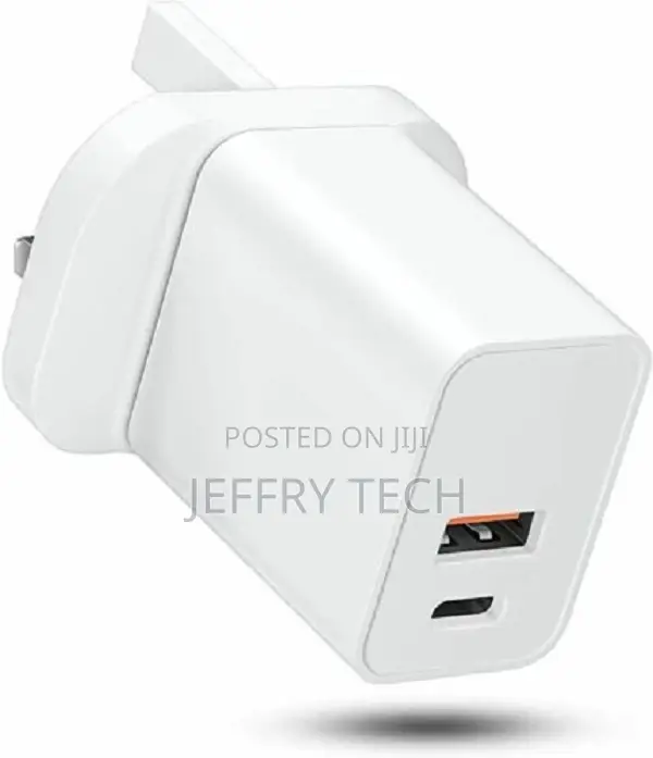 USB-C Q3 Fast PD Charging / USB-C UK Plug for Apple iPhone 1