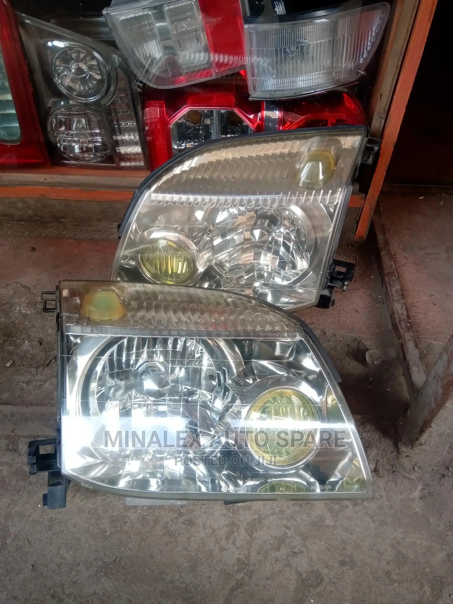 Xtrail Zenon Headlights NT30(Green Shade)