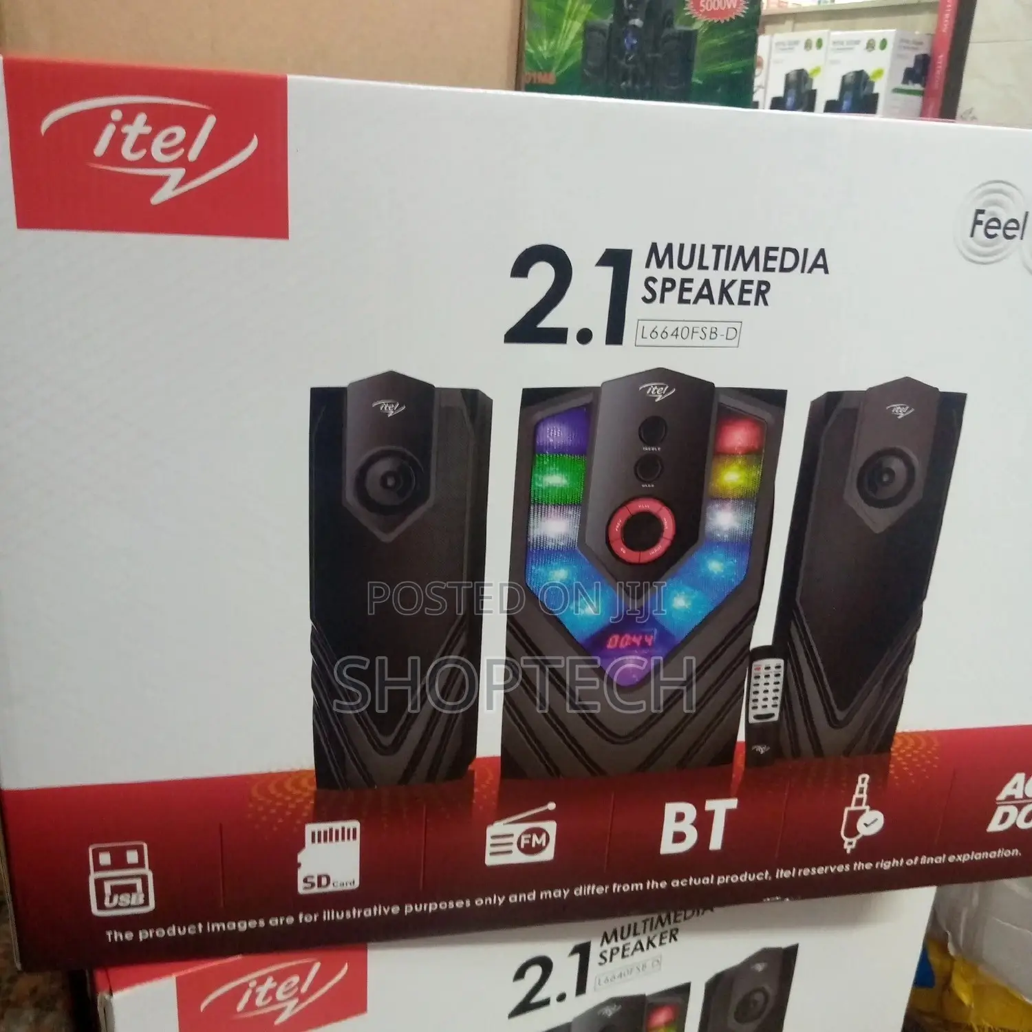 2.1 Multimedia Speaker Itel