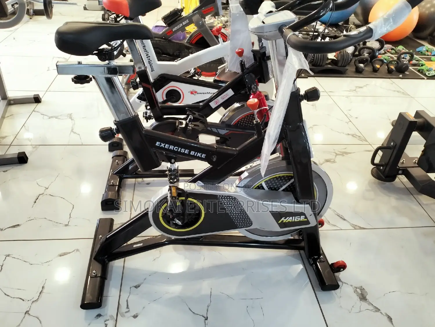 Haige New Spin Bike With Shock Absorber