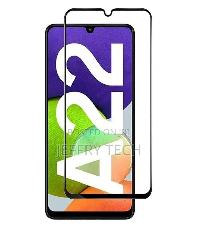 Samsung Galaxy A22 4G Tempered Glass Screen Protector Full C