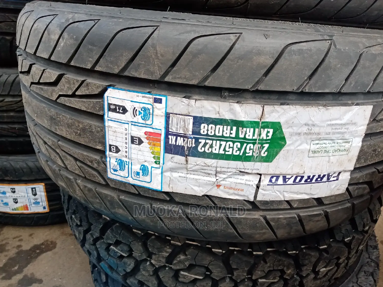 255/35r22 Farroad Tyre