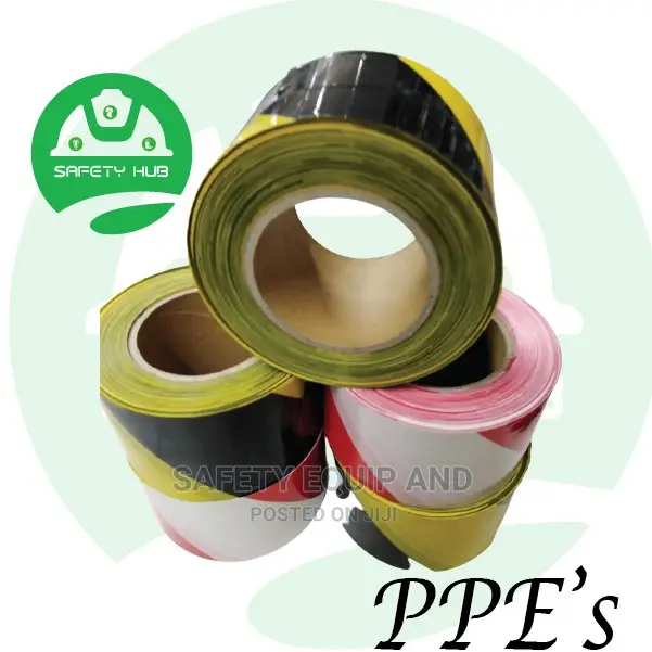 Red/White Yellow/Black Barrier Tapes
